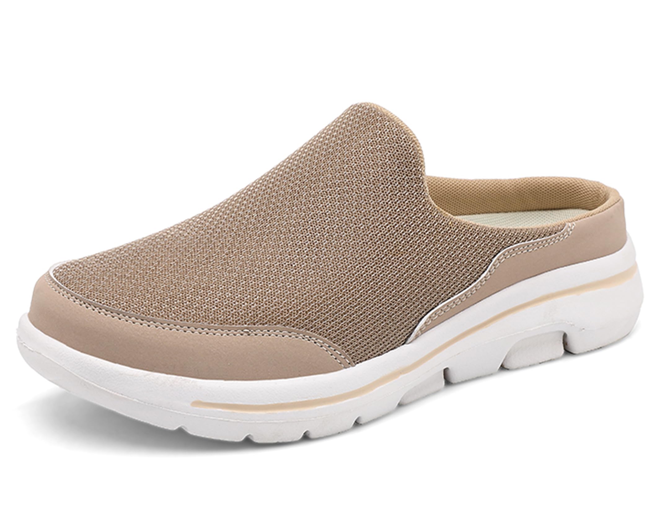 C CELANDASlip On Mules & Clogs for Womens Mens Light Open Back Shoes Comfort Walking Shoes Breathable Slippers Closed Toe Slides