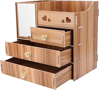 Caja de almacenamiento de cosméticos de escri...