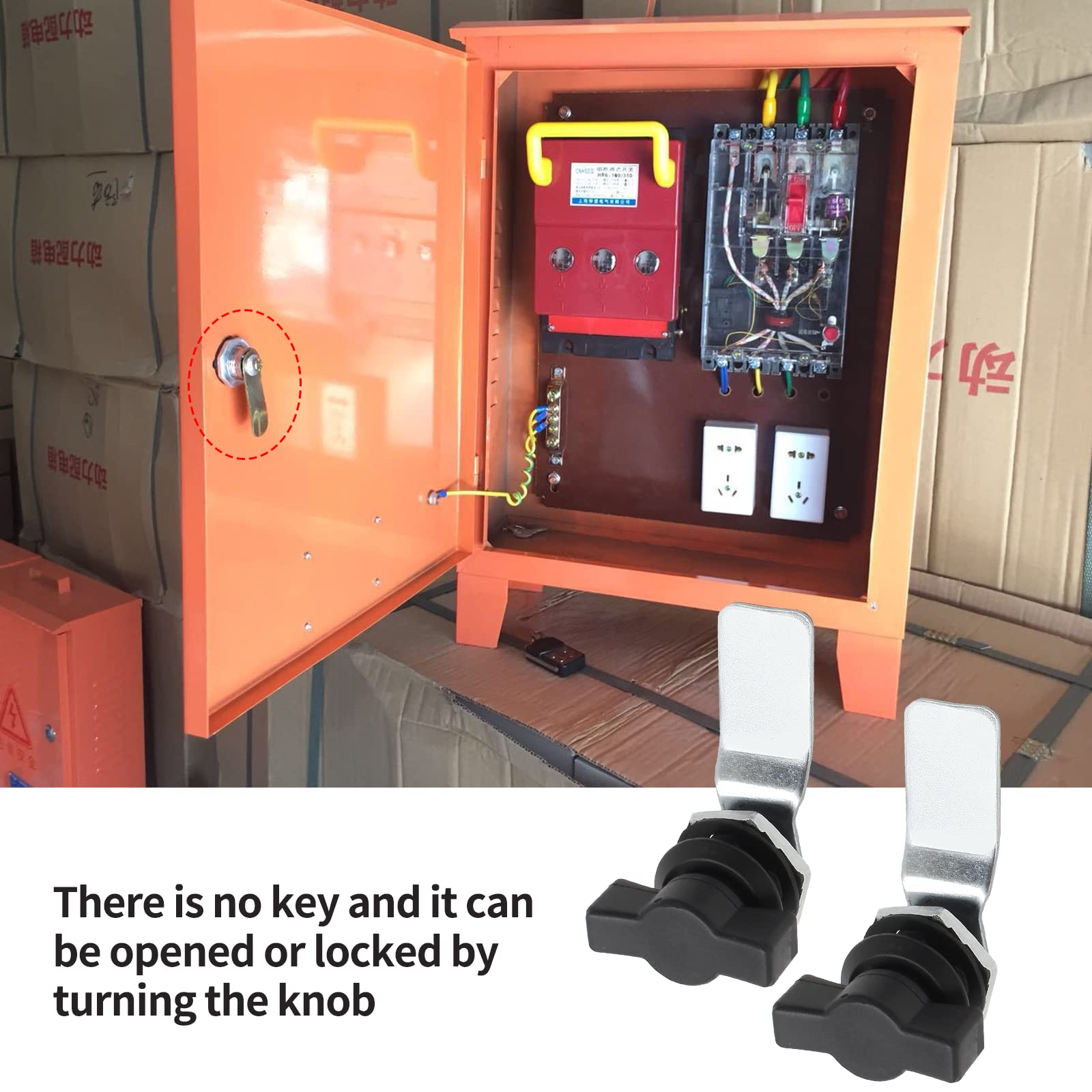 Thumb Cam Locks - Secure Cabinet Drawers & Doors -6