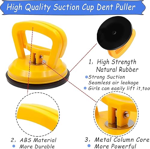 Miniatura 3 de Olivia Samuel Extractor de abolladuras de automóvil, kit de eliminación de abolladuras para reparación de abolladuras de automóvil, vidrio,