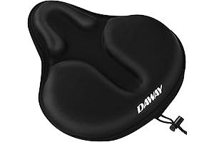 Ultra-Comfy Stationary Bike Seat Cover - Enhanced Support for Cycling