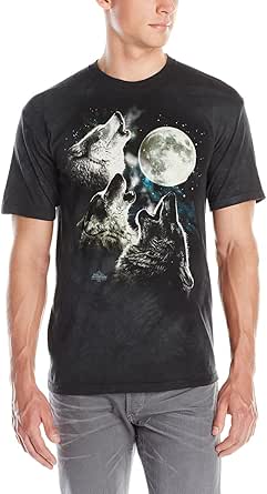 The Mountain Men's Three Wolf Moon Short Sleeve T-Shirt