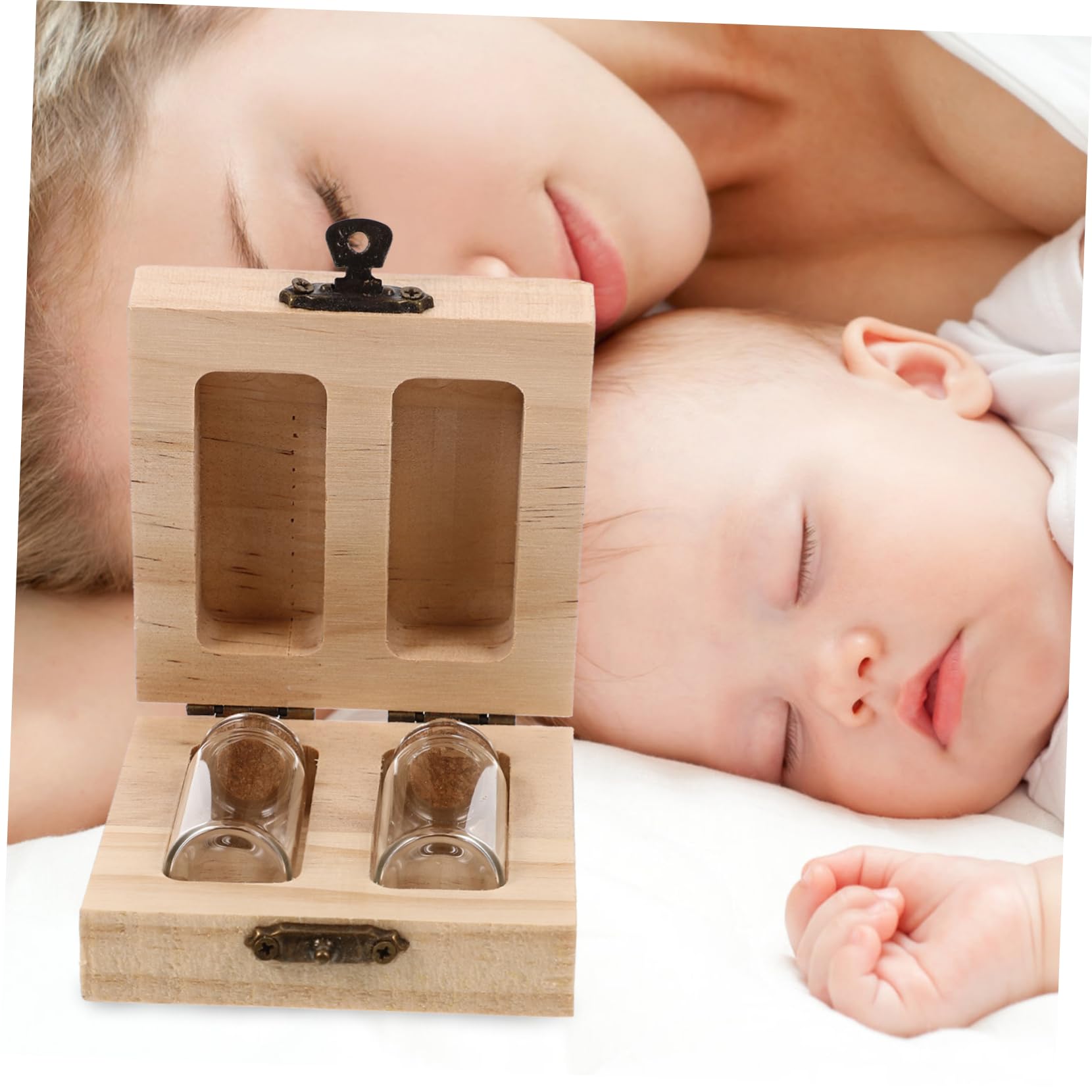 Garneck Support de rangement en bois pour bébé