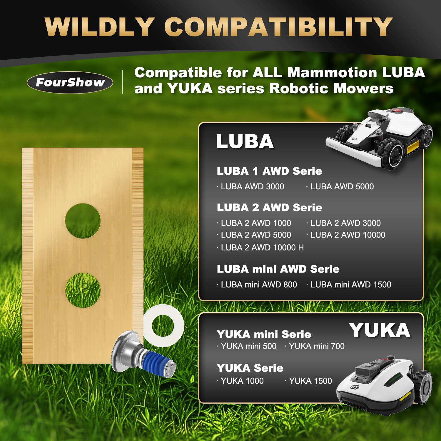 LUBA / YUKA vervangende messen - - Accessoires LUBA / YUKA vervangende messen - - Accessoires