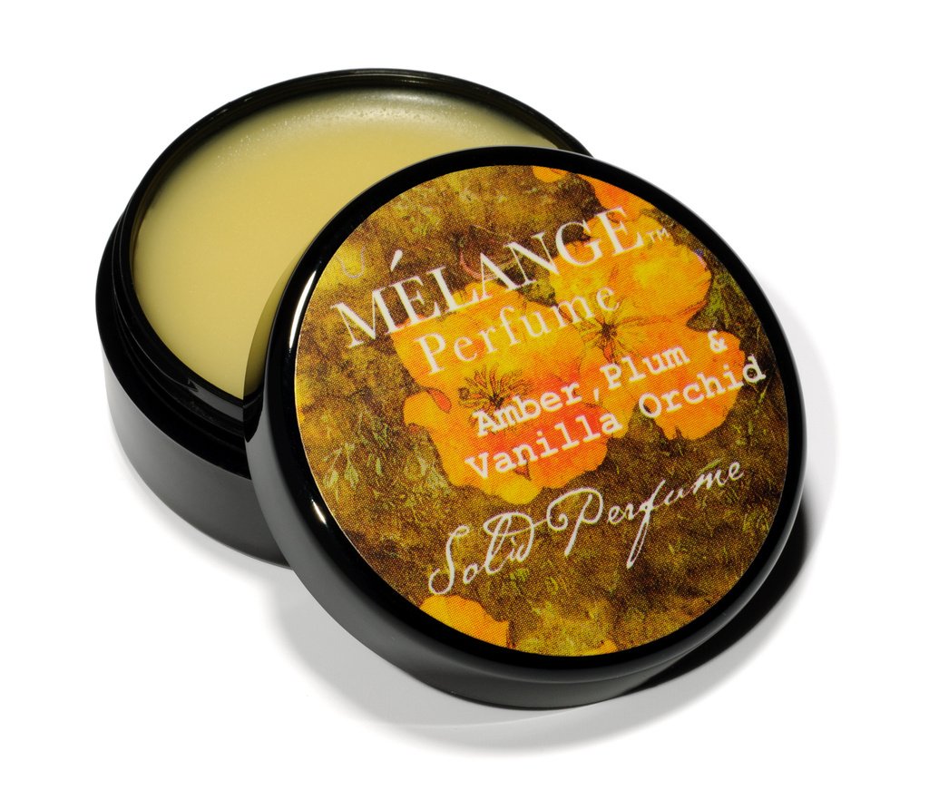 Melange Amber, Plum & Vanilla Solid Perfume Single .56 ounces