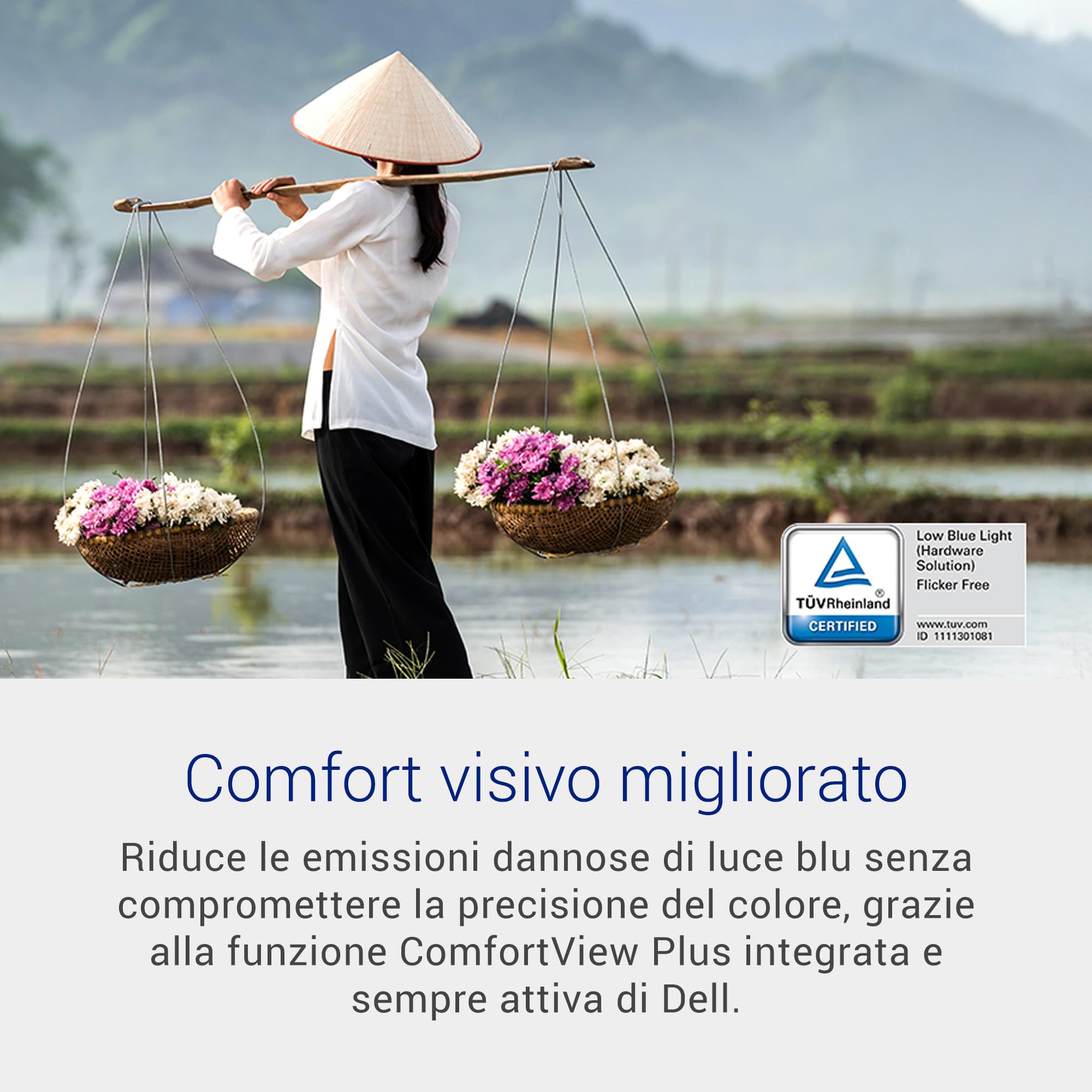 Dell 24 Monitor Gaming - SE2425HG, Full HD (1920x1080), 200Hz, Fast IPS, 1ms, AMD FreeSync Premium, 99% sRGB, VESA (100x100mm), DisplayPort, 2 HDMI, 3 Anni di Garanzia, Nero