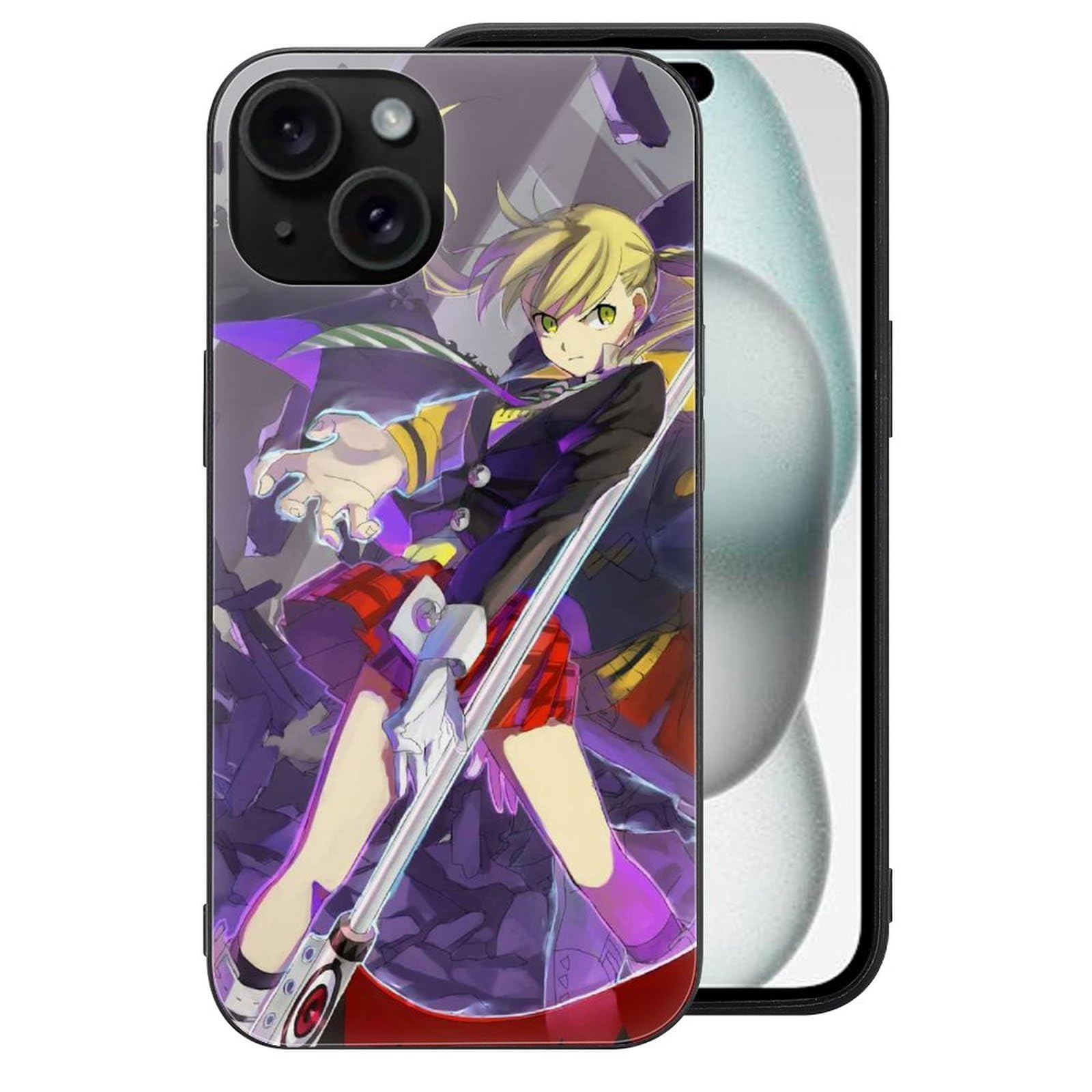 Amazon.co.jp: iPhone 15 ケース ソウルイーター マカ・アルバーン
