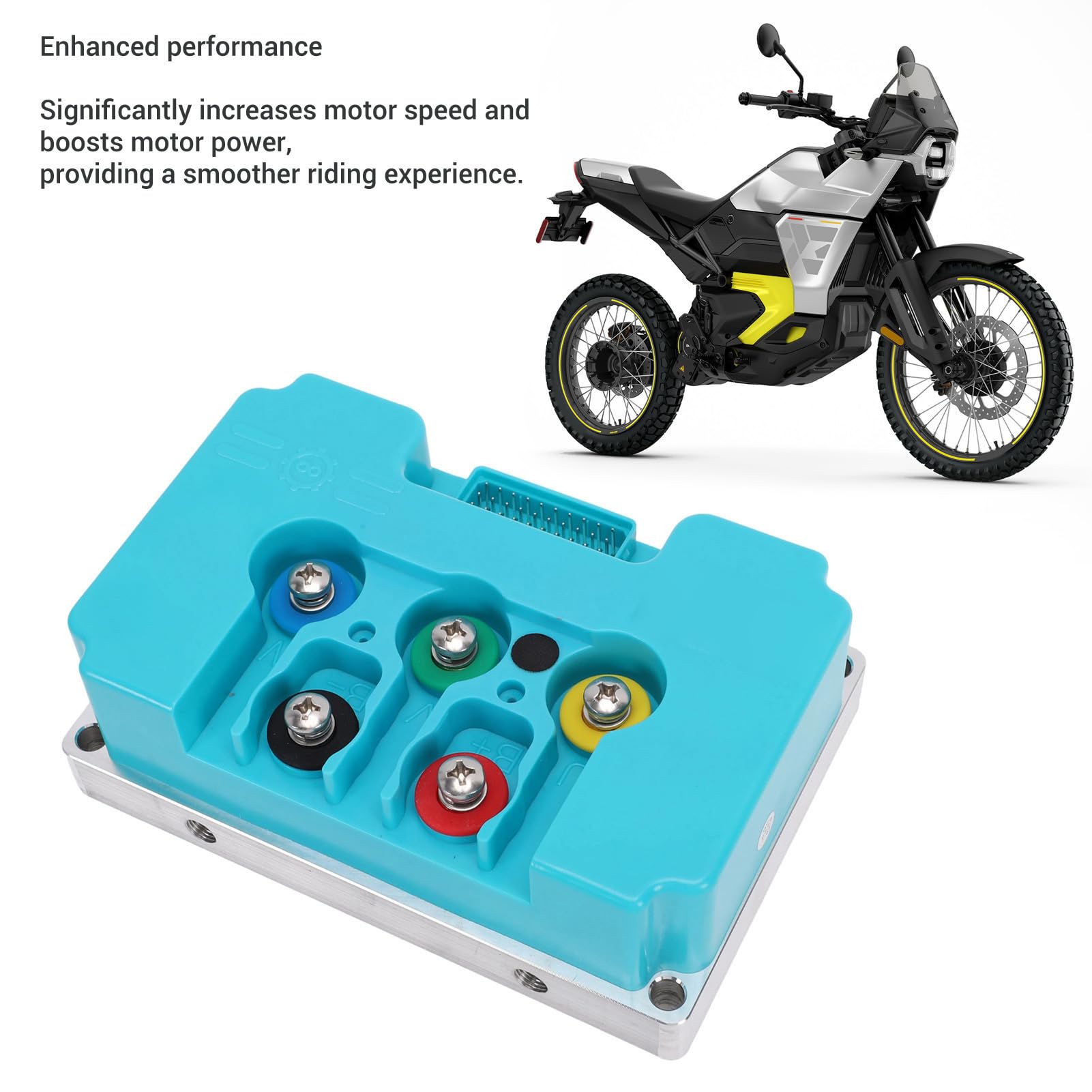 72V 680A Bezszczotkowy Sterownik Silnika Elektryczny Regulator Prędkości Motocykla BLDC prędkość Silnika do Skutera Elektrycznego z Chłodzeniem Wodnym ABS Czujnik Halla 100