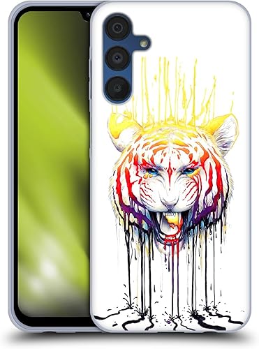 Miniatura 10 de Head Case Designs Officially Licensed Jonas JoJoesArt Jödicke Yin Yang Wolves Creatures Soft Gel Case Compatible with Samsung Galaxy A15