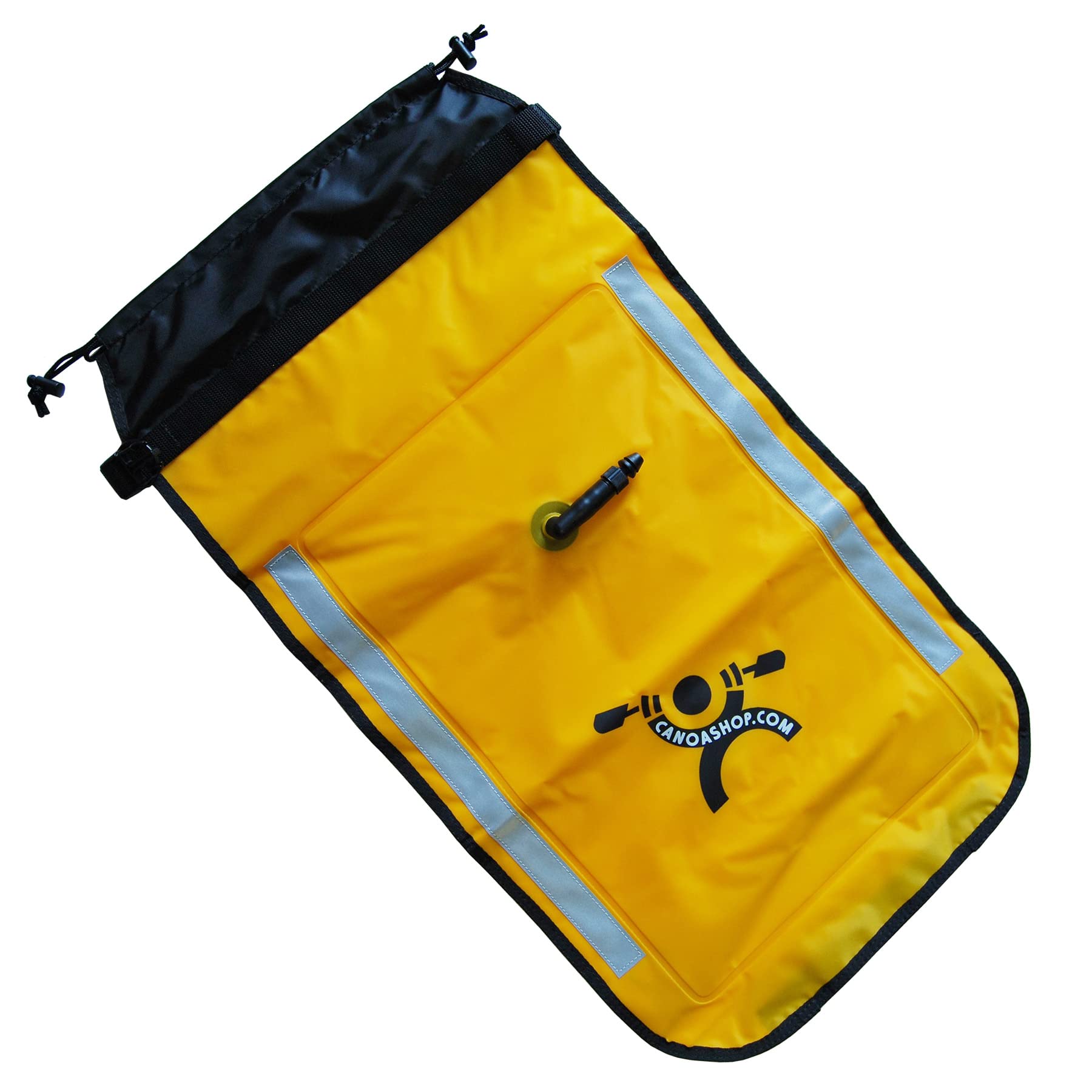 Paddle Float Gonfiabile a Doppia Camera, Kayaker Floating Bag, Kayak Paddle Float, Paddle Floating Bag, Bright
