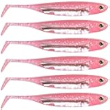 Dr.Fish Paddle Tail Swimbaits, Soft Fishing Lures for Bass Fishing 2.75-4.75 Inches, Freshwater & Saltwater Soft Plastic Baits Swim Shad Bait Minnow Lures Drop Shot