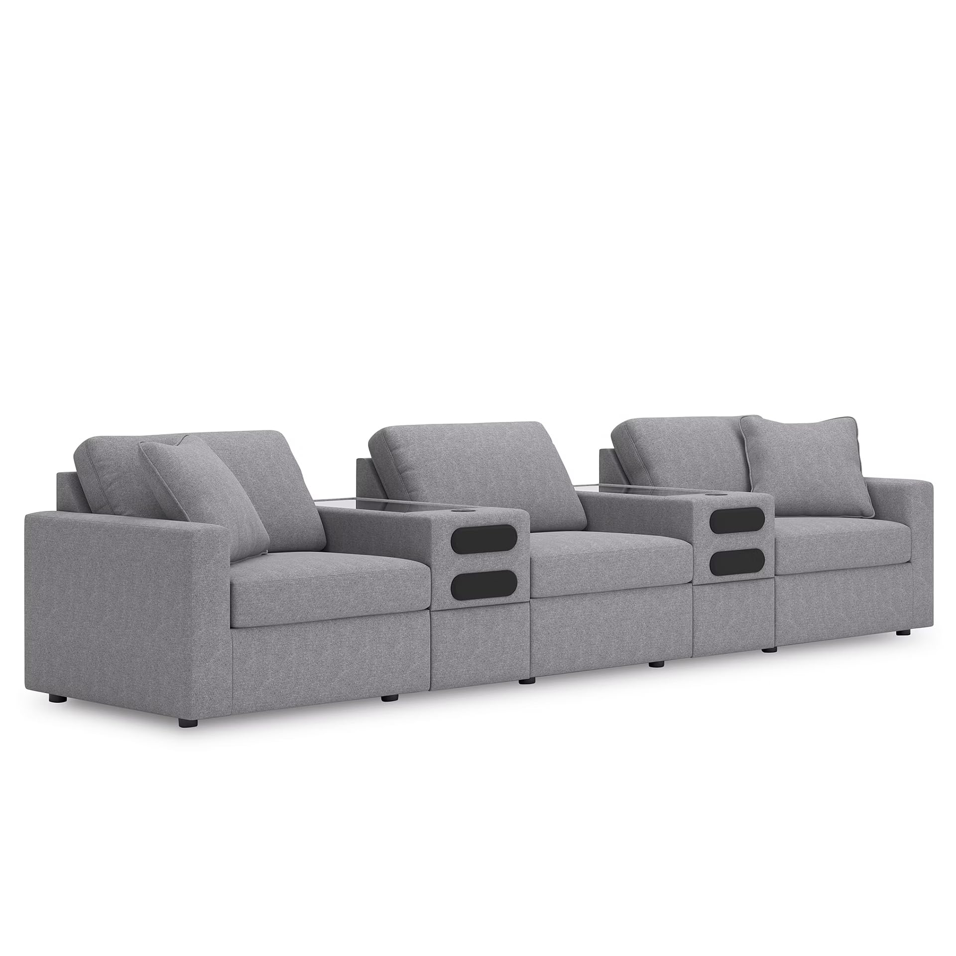 Signature Design by Ashley 5-Piece Modular Sectional, Granite