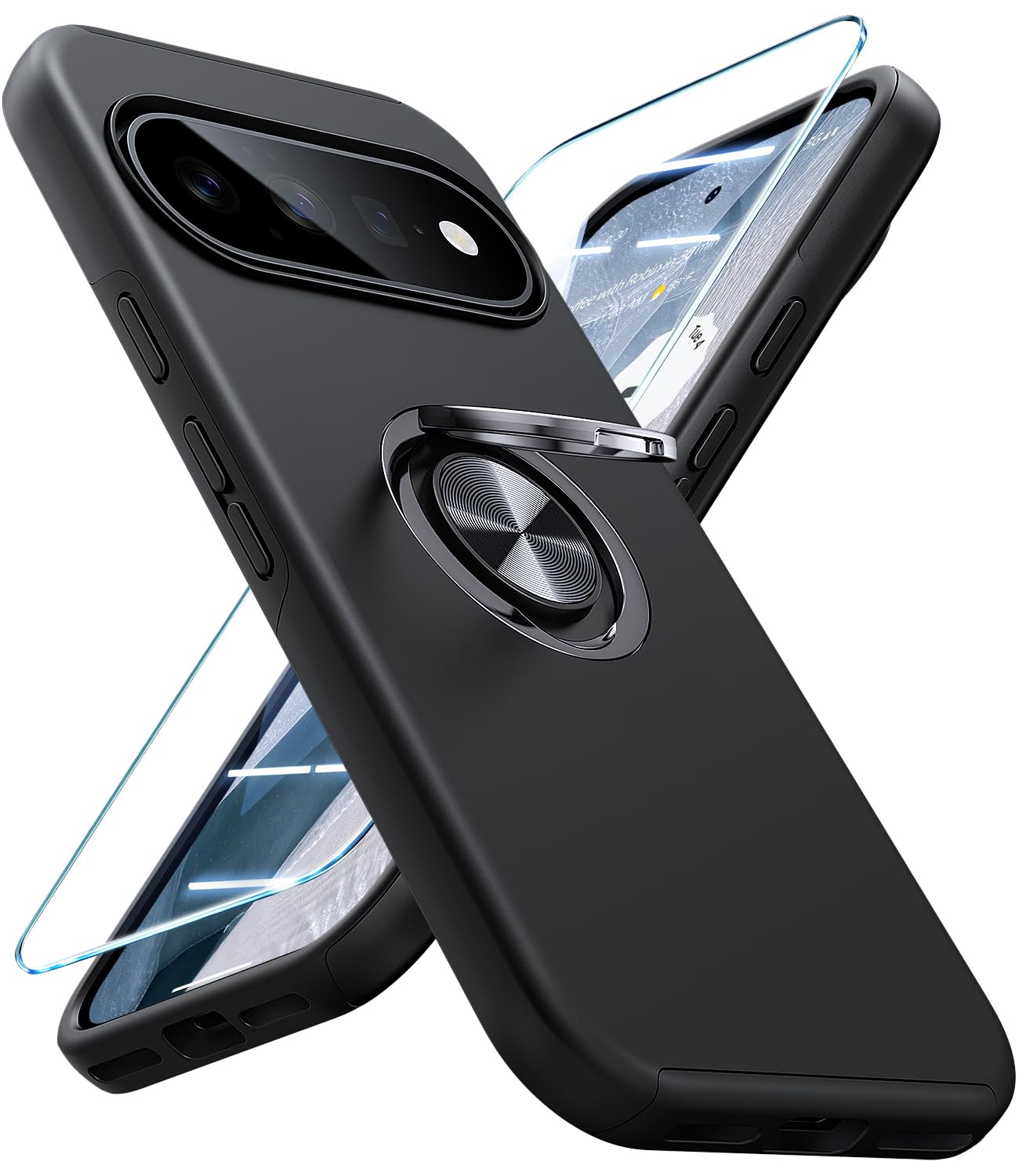 Photo 1 of JAME Google Pixel 11/11 Pro Case with Ring Stand