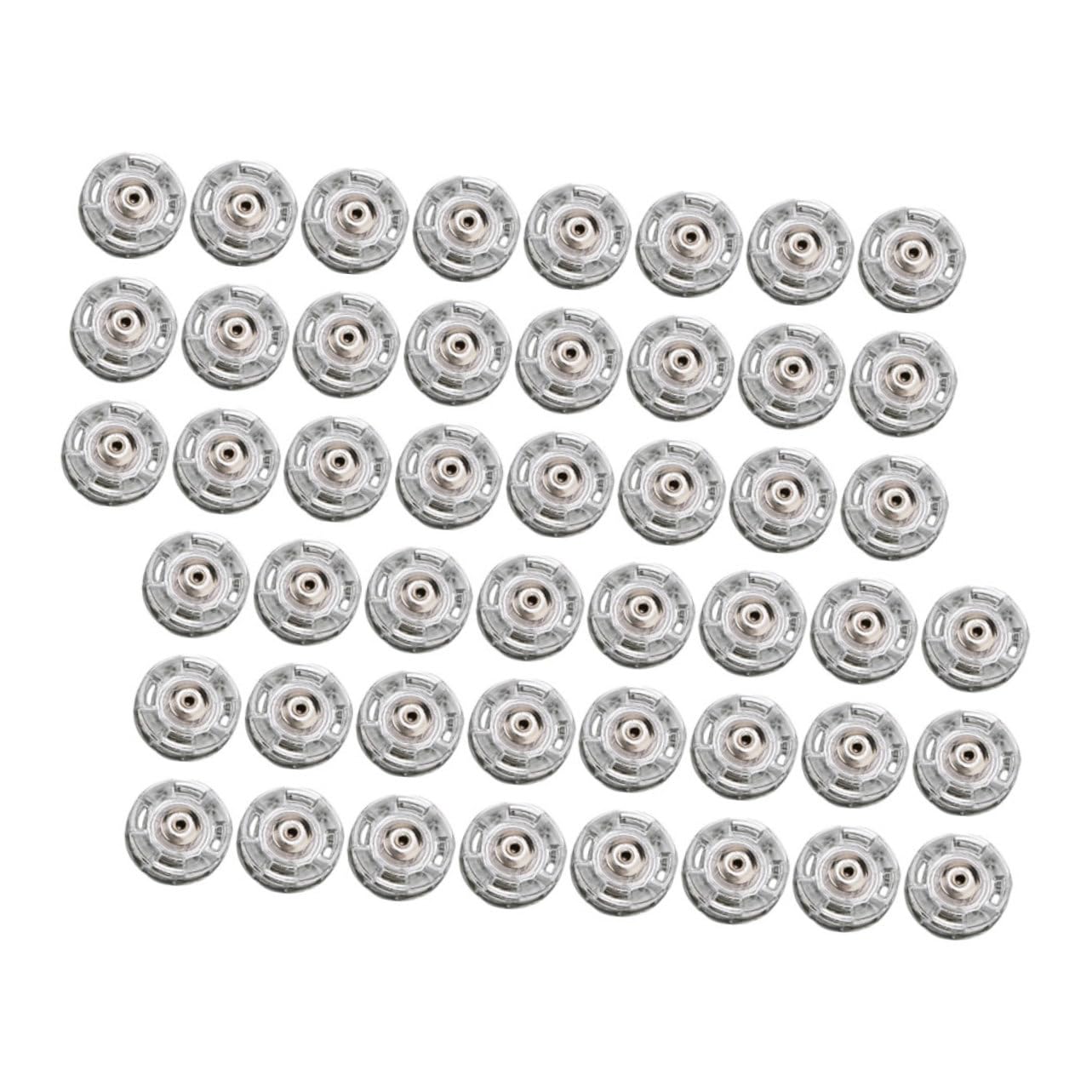DOITOOL 5 Series Botones De Presión De Plástico Ropa Y Manualidades Accesorios De Botones Diy Y Proyectos De Moda 50 Piezas X 5