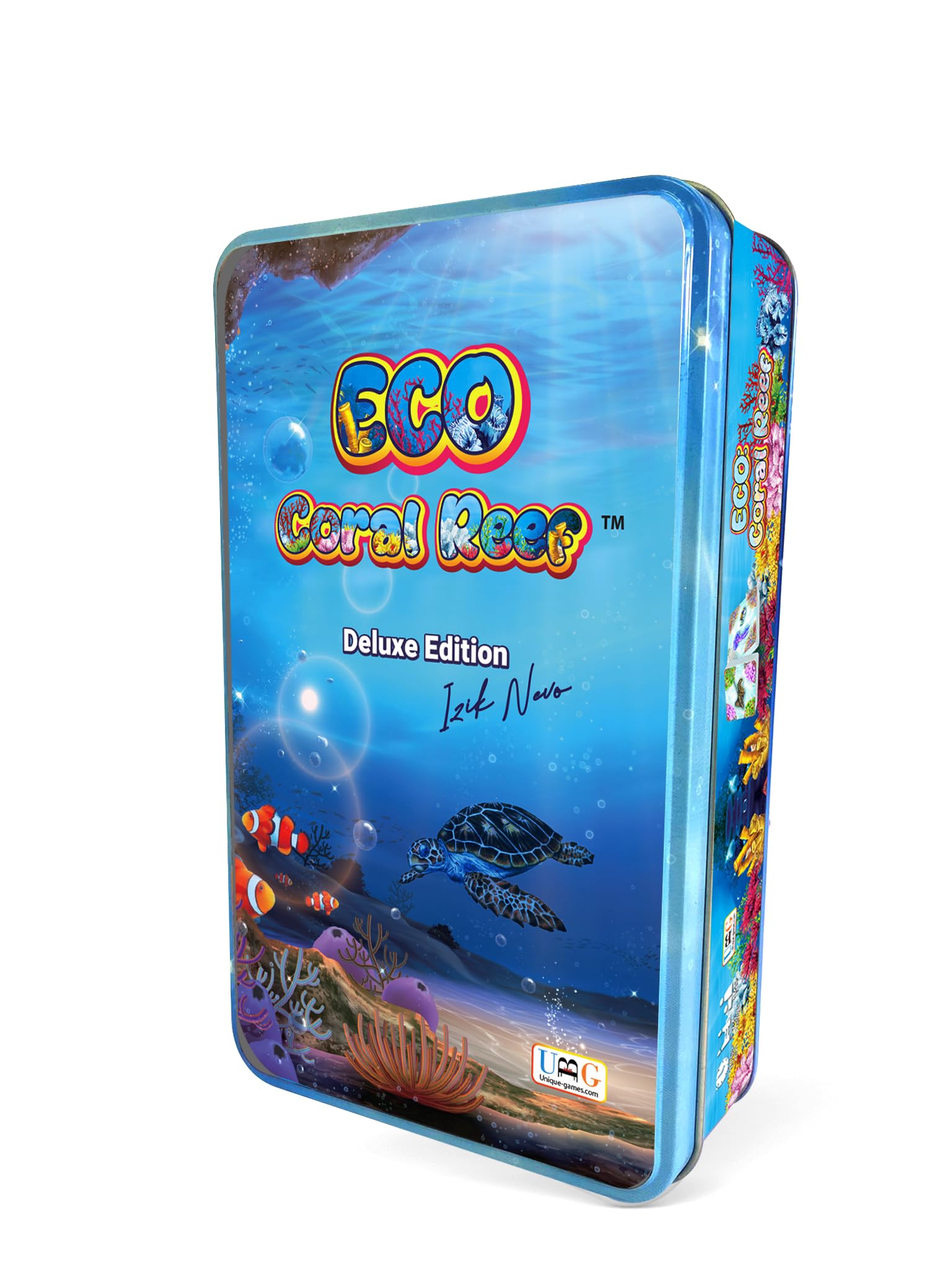 ECO CORAL REEF Deluxe Edition | Strategic Tile-Laying Board Game | Tile Placement Tabletop Game