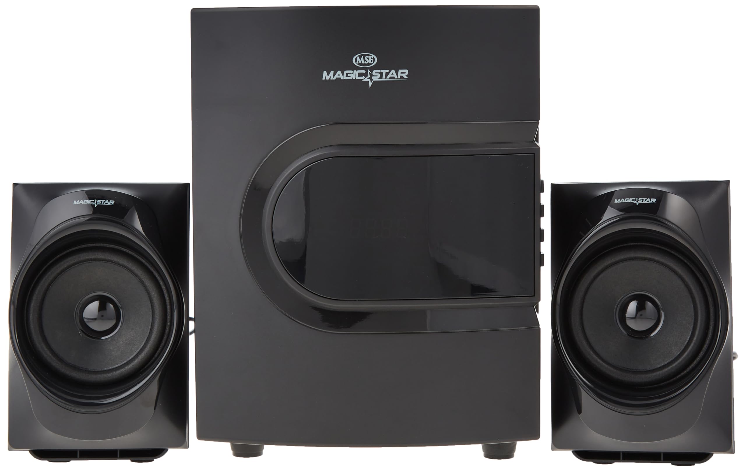MAGIC STAR BB202 2.1 Channel Multimedia Speaker - Black (Pack of1)