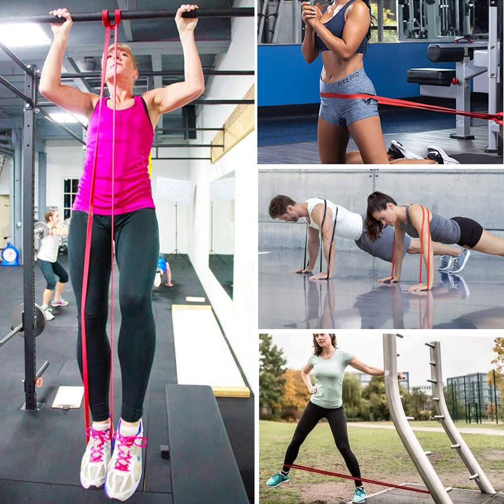 Bandas De Resistência Tifereth - Faixas Elásticas Para Exercícios E Fitness