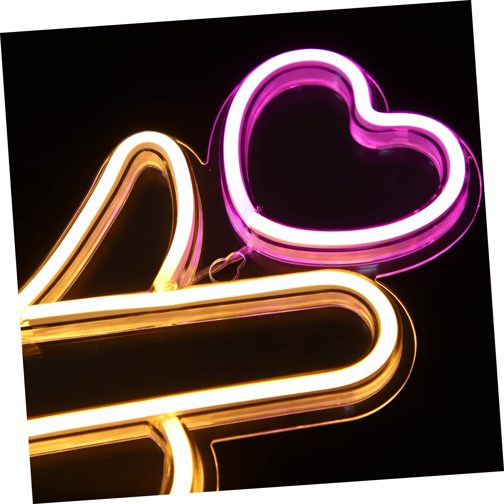 Enseigne Néon LED Décorative de Main, Usb, Acrylique