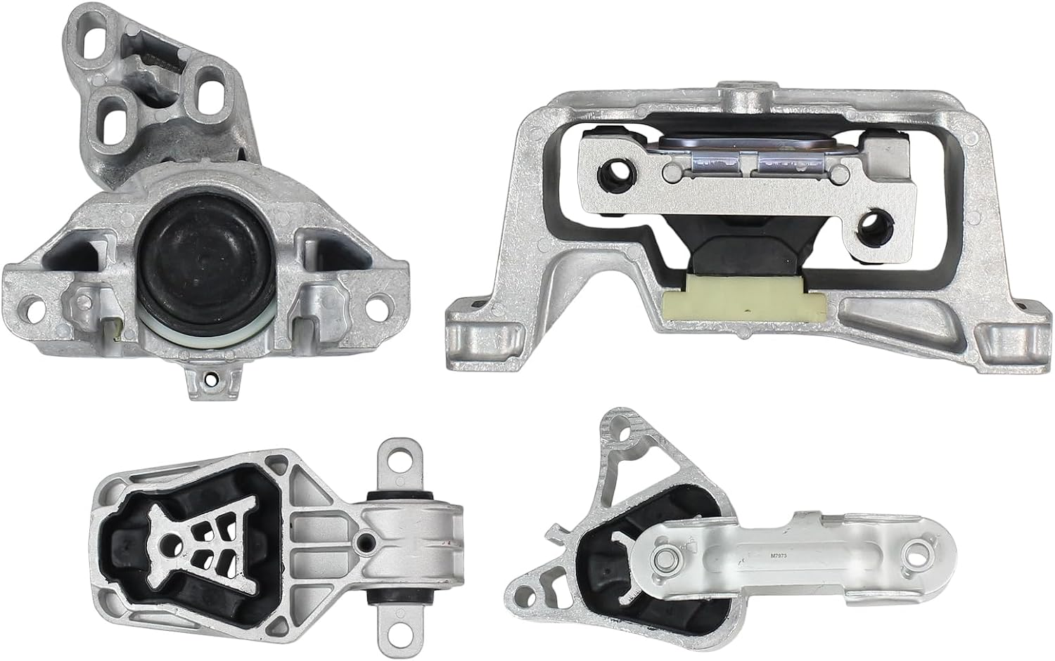 Engine Motor and Transmission Mount Kit for Mercedes Benz B250 2013-2016, CLA250 2014-2019, GLA250 2015-2019
