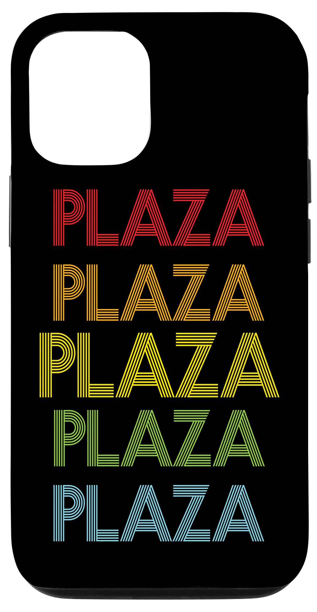 Amazon Com Iphone 12 12 Pro Plaza Name Case Cell Phones Accessories
