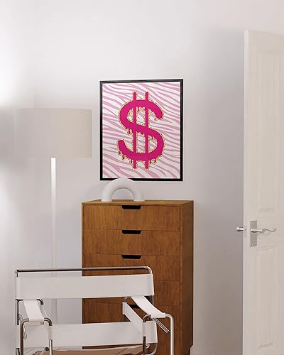 Miniatura 5 de HAUS AND HUES Póster rosa de preppy para pared, bonitos pósteres para estética de habitación, obra de arte de moda para habitación de adolescentes y