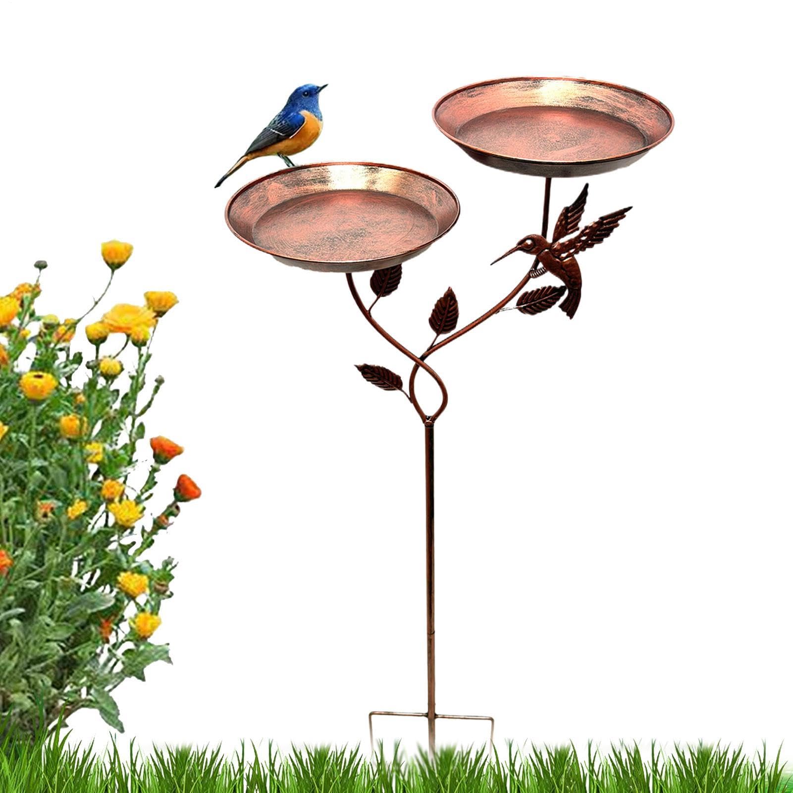 Abreuvoir en métal pour oiseaux : créez un refuge de biodiversité dans votre cour