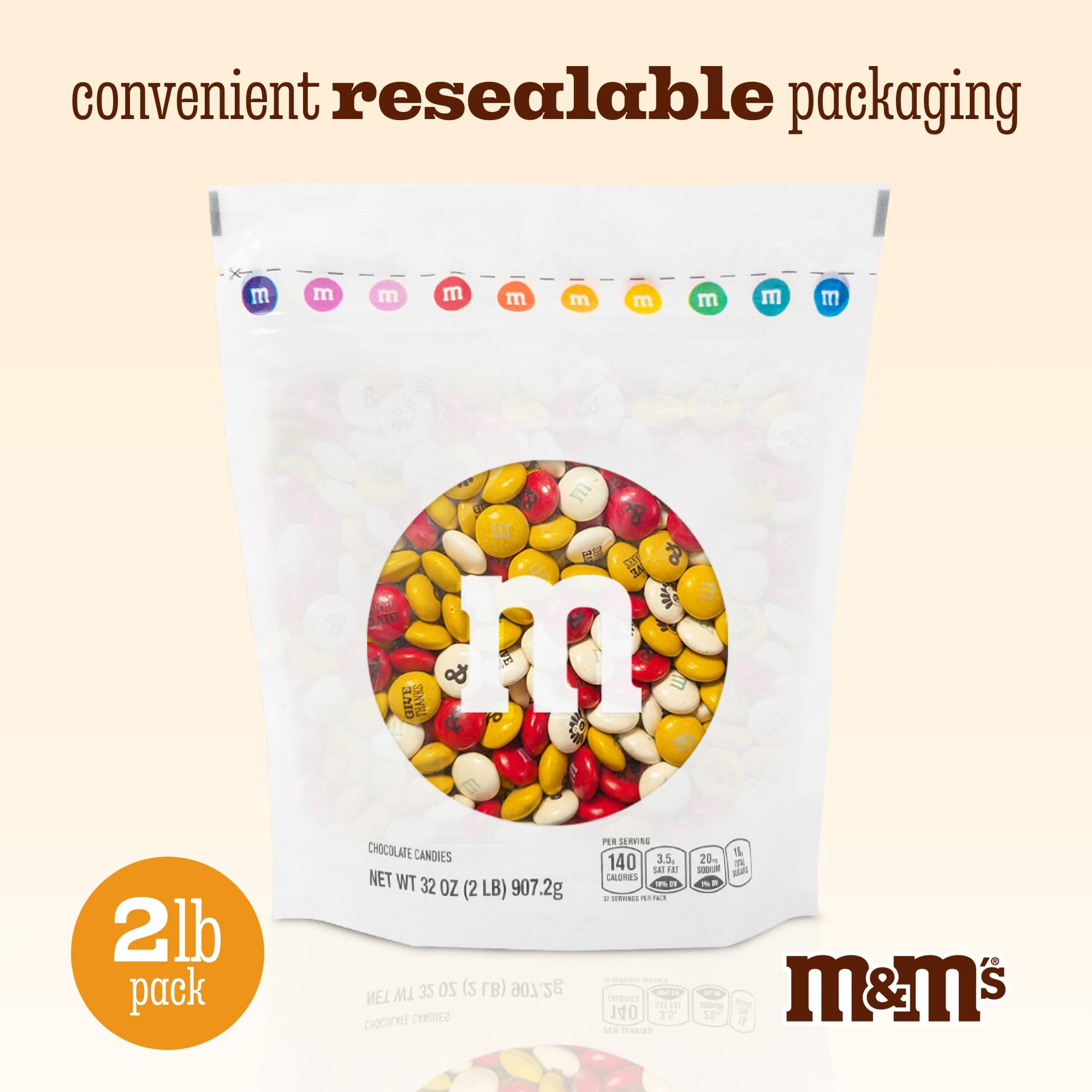 Amazon.com : M&M'S WORLD Thanksgiving Chocolate Candies, Milk