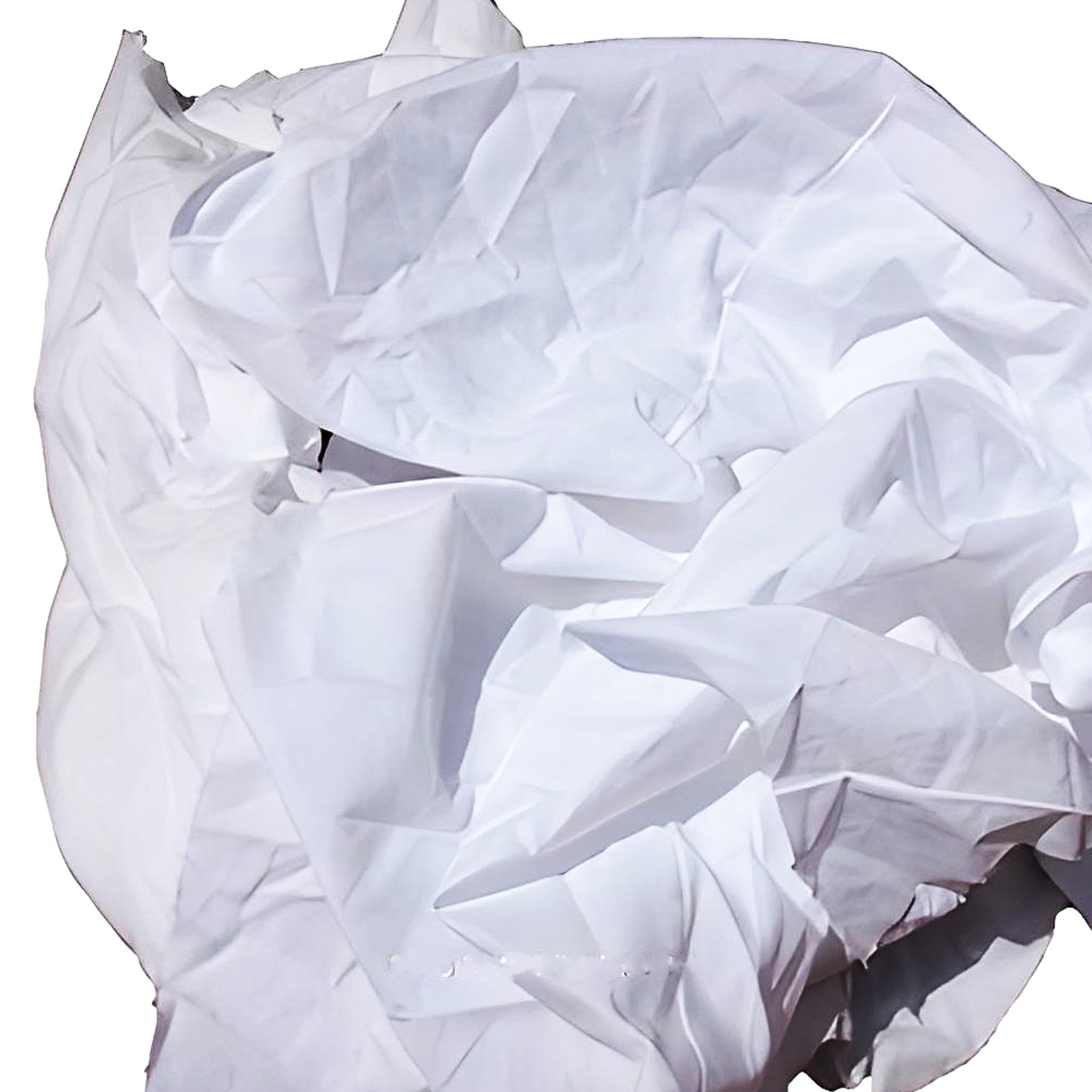 Bricoloco Trapo 100% algodón de Color Blanco en Tejido de sábana para Cocina, secar Coche, talleres, Industrias. Paños con Capacidad de absorción y Limpieza Extra (10, Kilogramos)
