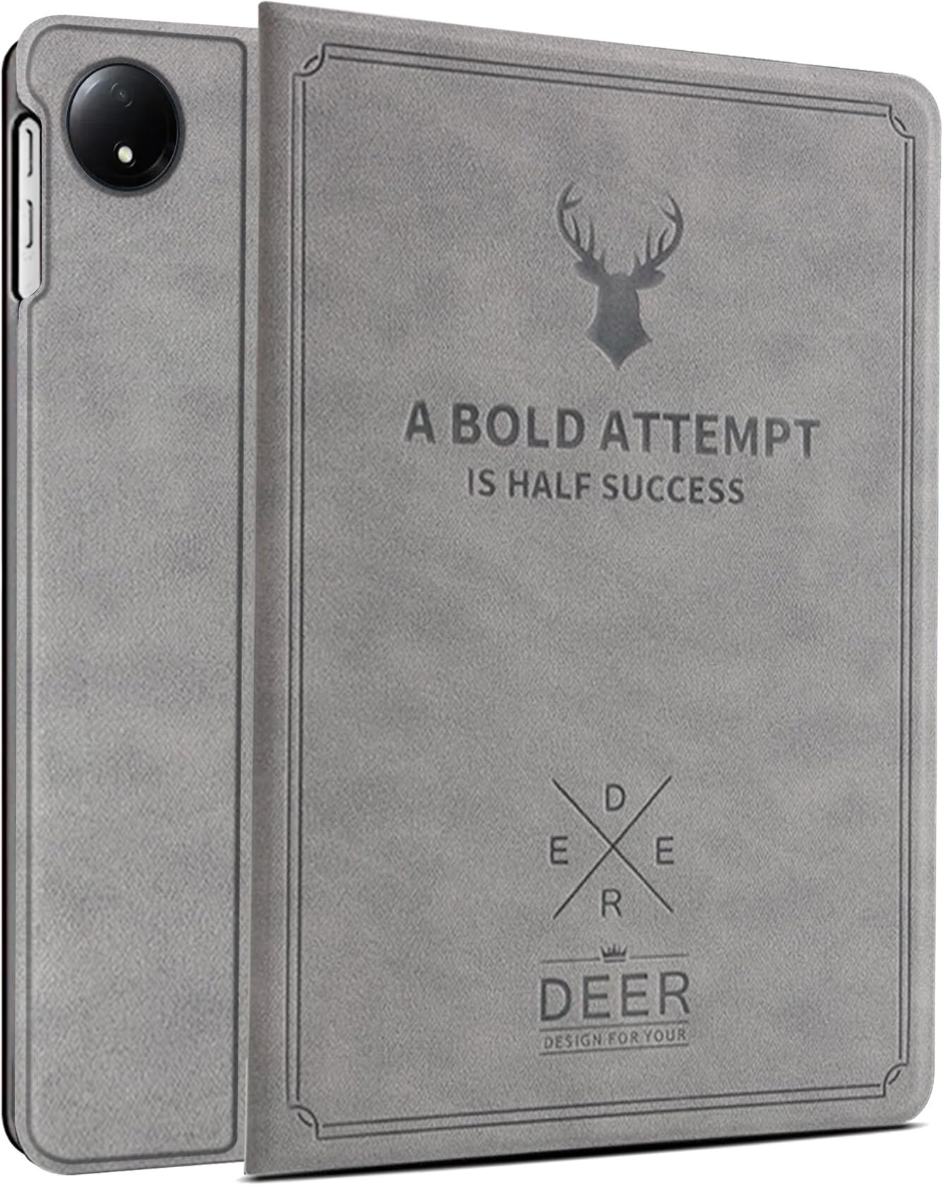 Robustrion Cover for Redmi Pad SE 4G 8.7 inch Cover Case, Deer Pattern Flip Stand Cover Case for Redmi Pad SE 8.7 inch Tablet [Auto Sleep/Wake Support] - Grey (B0DB81D19F) Amazon Price History, Amazon Price Tracker