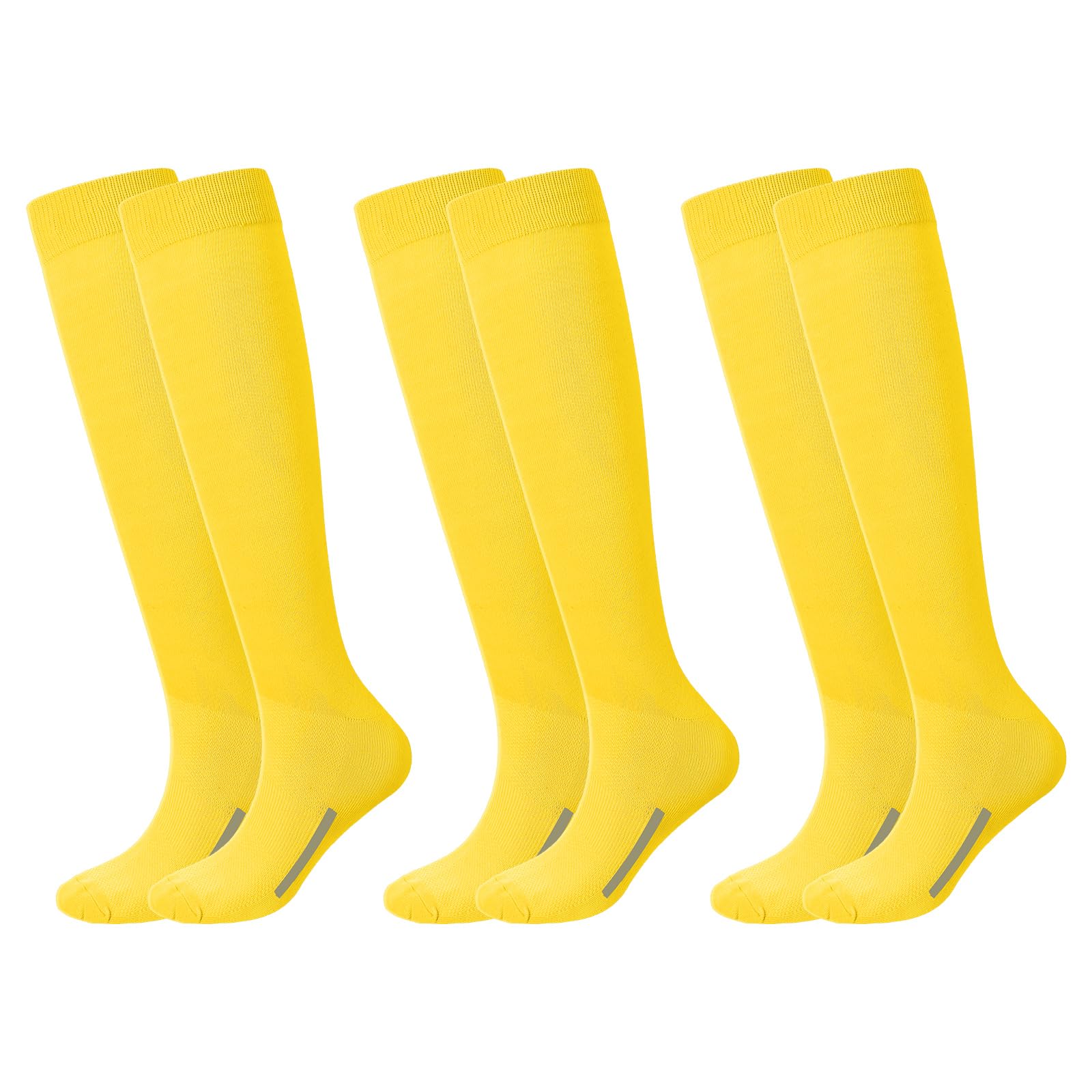Haysandy 3 Pairs Baseball Socks Bulk Softball Youth
