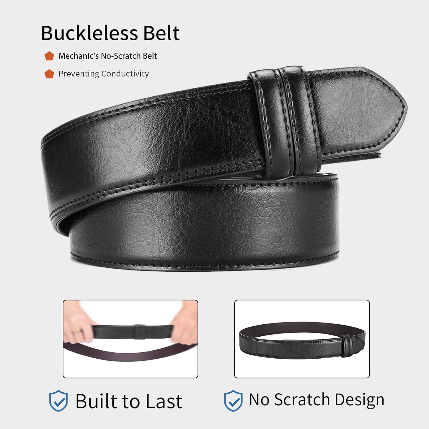 no scratch belt