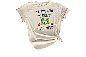 Christmas Maternity Shirt: Classic Holiday Pregnancy Announcement