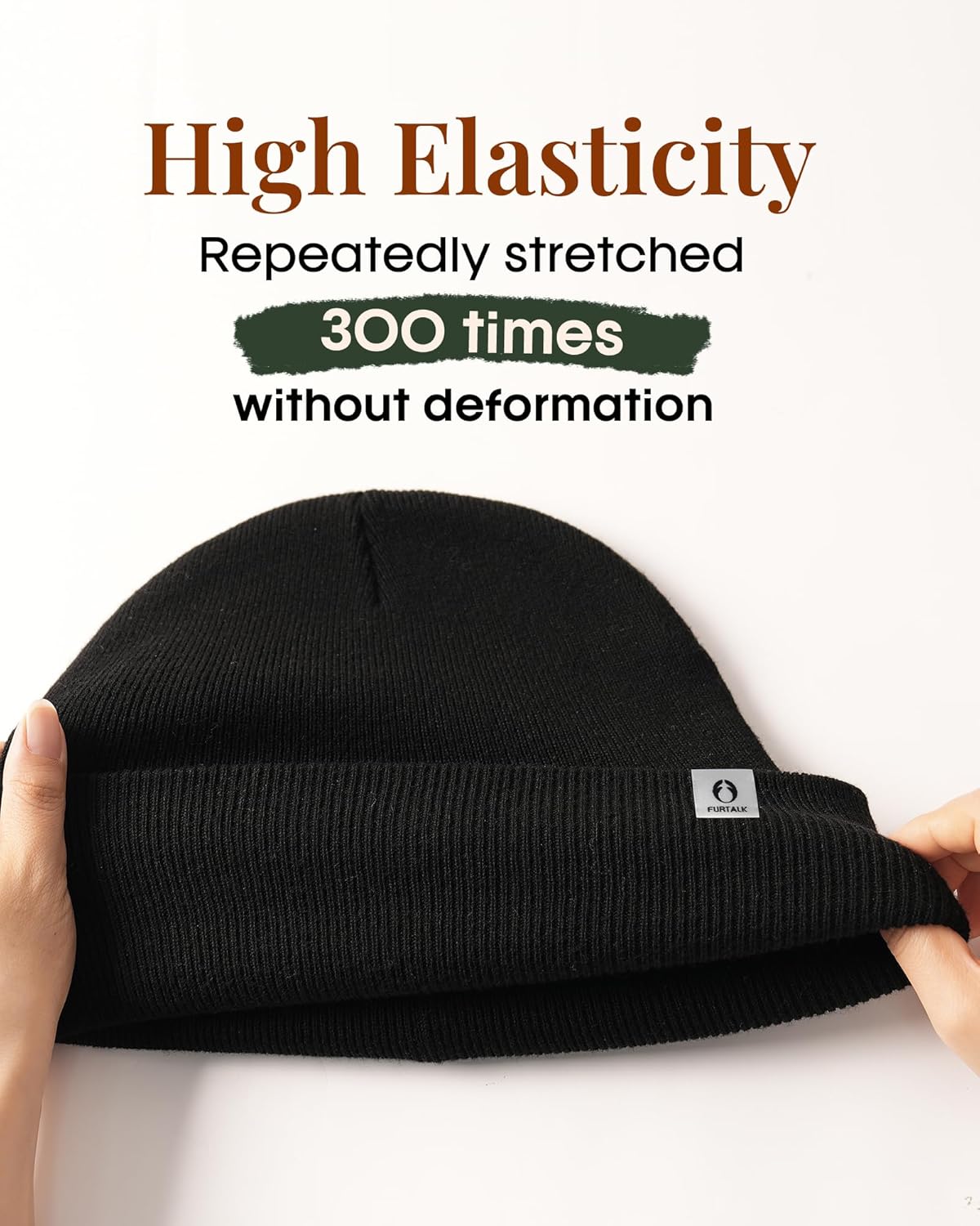 FURTALK Beanies for Women Men Winter Hats Soft Warm Beanie Hat Ladies Knitting Skull Cap - Image 3