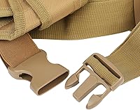 Vista 5 de Drop Leg Holster, Right Handed Tactical Thigh Pistol Gun Holster Leg Harness A-bronceado