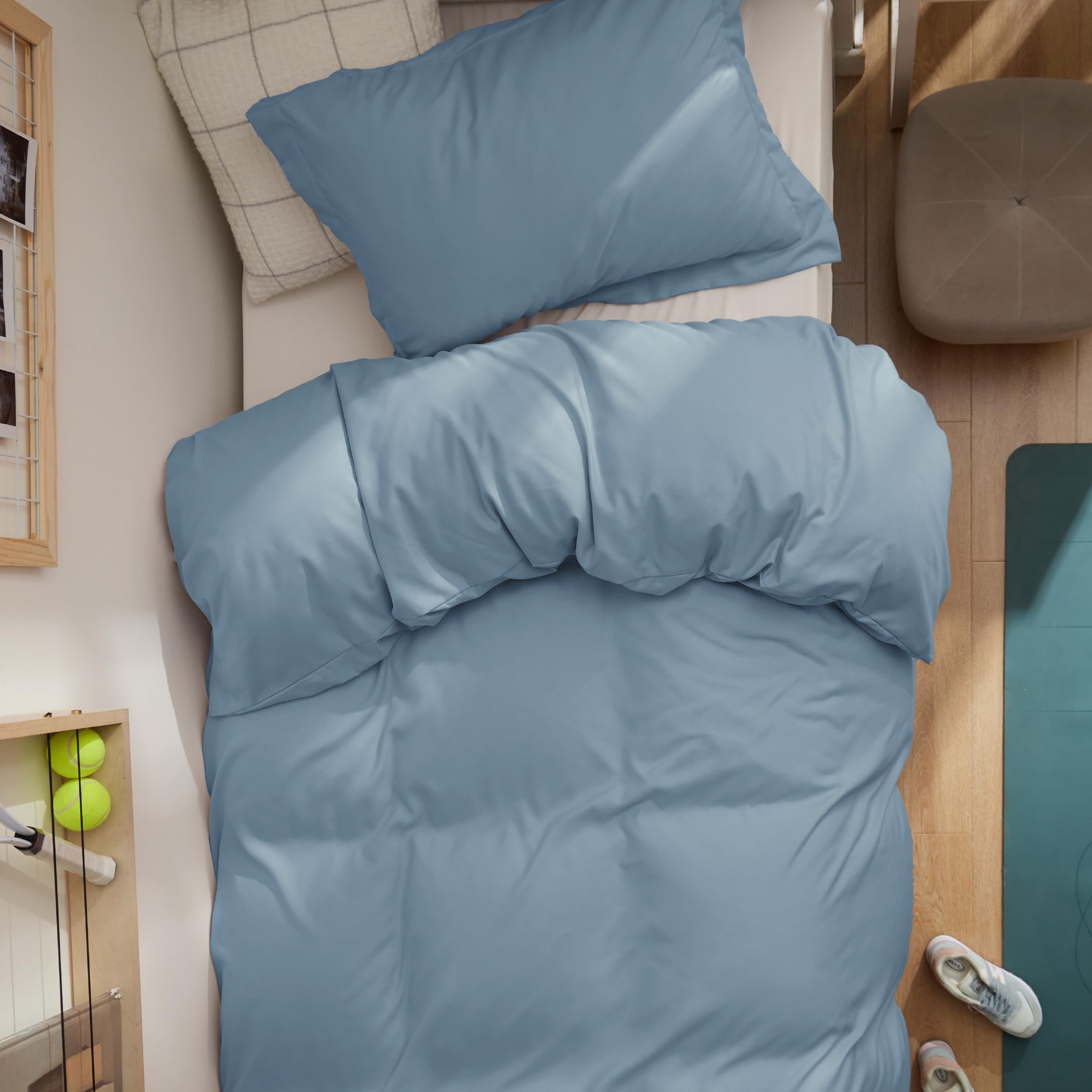 Bedsure Duvet Cover Twin/Twin XL Size - Soft Double Brushed