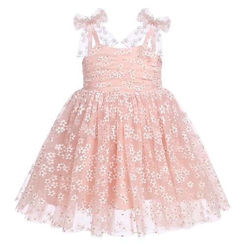 Baby Girls Tutu Dress Summer Sleeveless Backless Princess Birthday Party Dresses Sequin Ruffle Tulle Bowknot Sundress