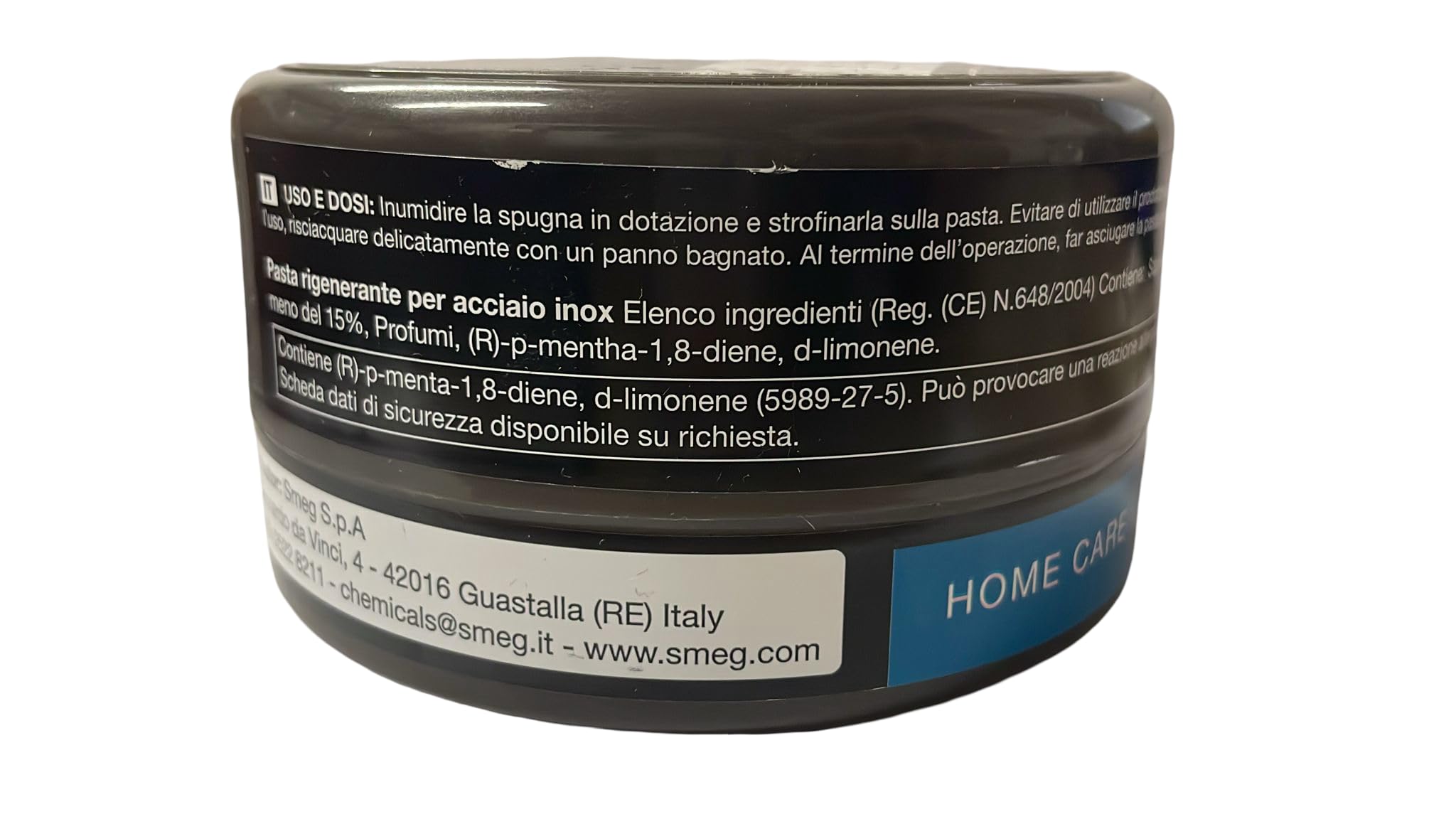 Smeg Pasta rigenerante per lavelli in acciaio e fragranite