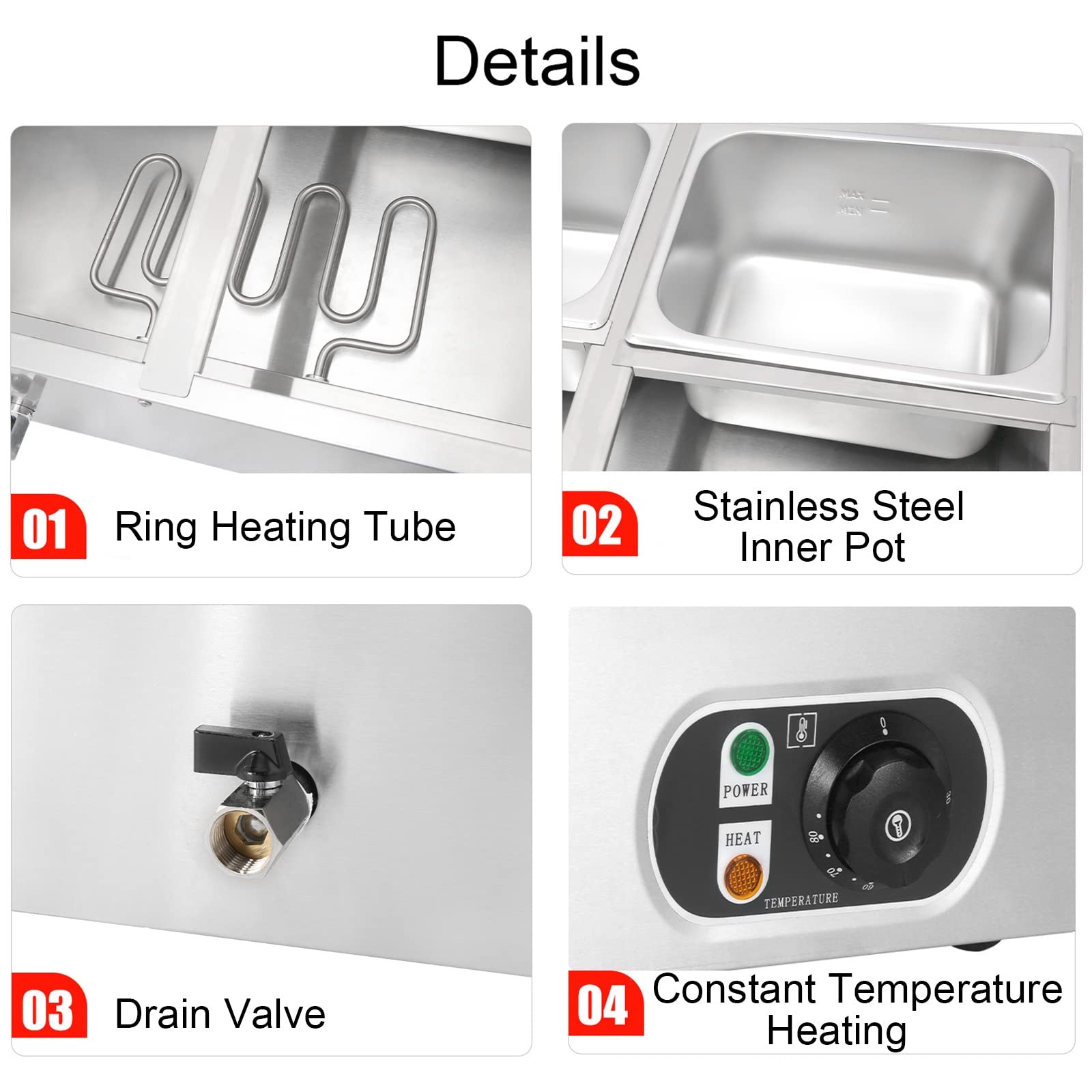 Elektrische Voedselverwarmer, Opvouwbare Siliconen Verwarmingsplaat Met Anti Verbrandingshandschoenen 3 Instelbare Temperaturen En 4 Uur Timer Oprolbare Voedselverwarmingsmat 60 X 38cm Black 1126256657 Elektrische Voedselverwarmer, Opvouwbare Siliconen Verwarmingsplaat Met Anti Verbrandingshandschoenen 3 Instelbare Temperaturen En 4 Uur Timer Oprolbare Voedselverwarmingsmat 60 X 38cm Black 1126256657
