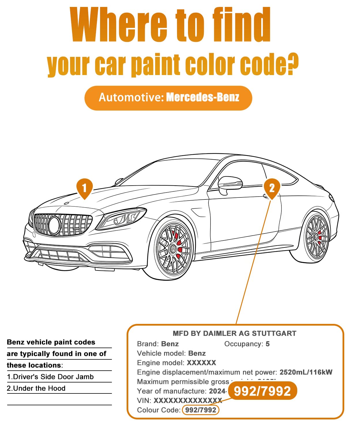 Platinum White Pearl NH-883P Compatible with Honda 2-in-1 Touch Up Paint Pen Ultimate Car Scratch Repair Kit，Quick Fix Rust-Resistant and Long-Lasting Paint Scratch Remover — view 152