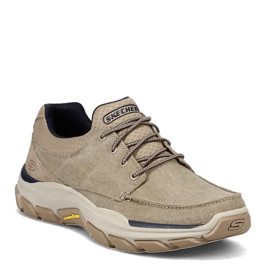 Amazon.com | Skechers Mens Respected - Loleto Moc Toe Bungee