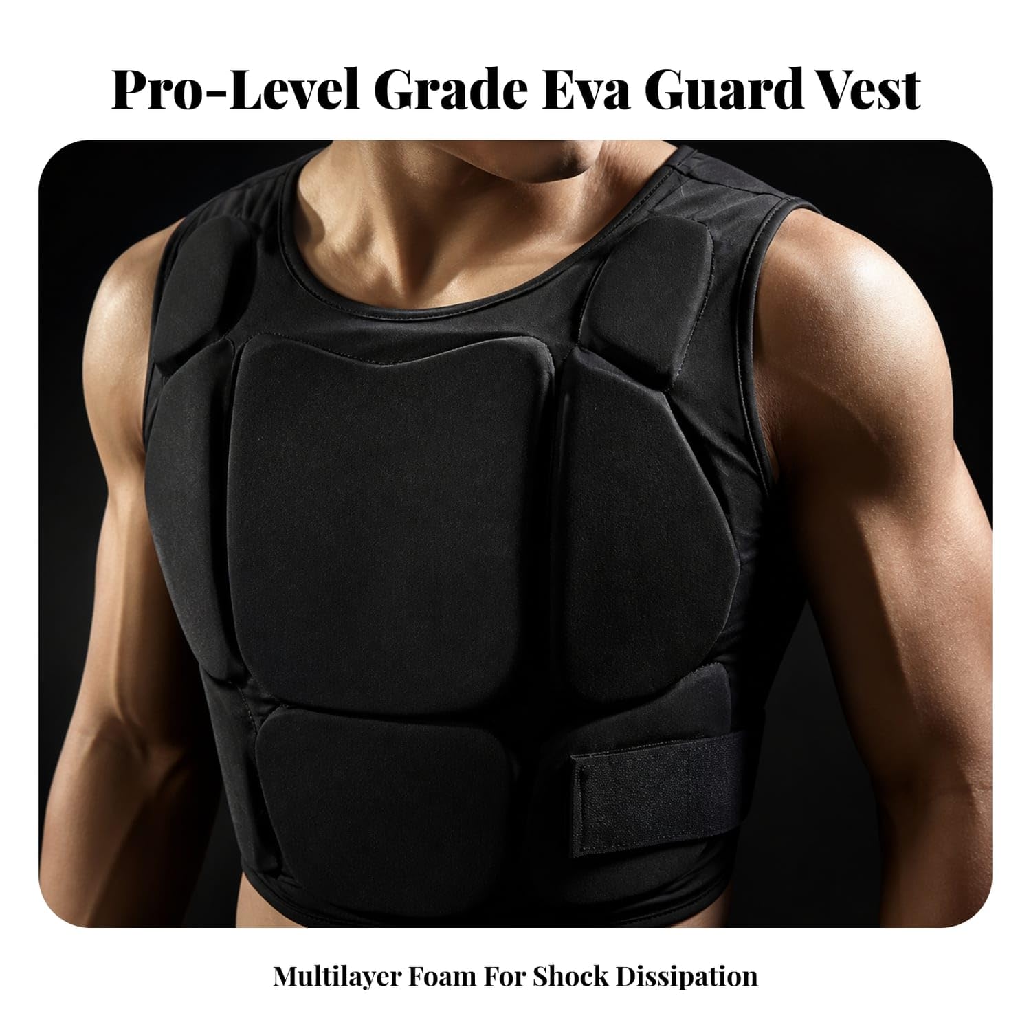PEXORVA® Adjustable Gear Lightweight Arts Chest Protector Vest
