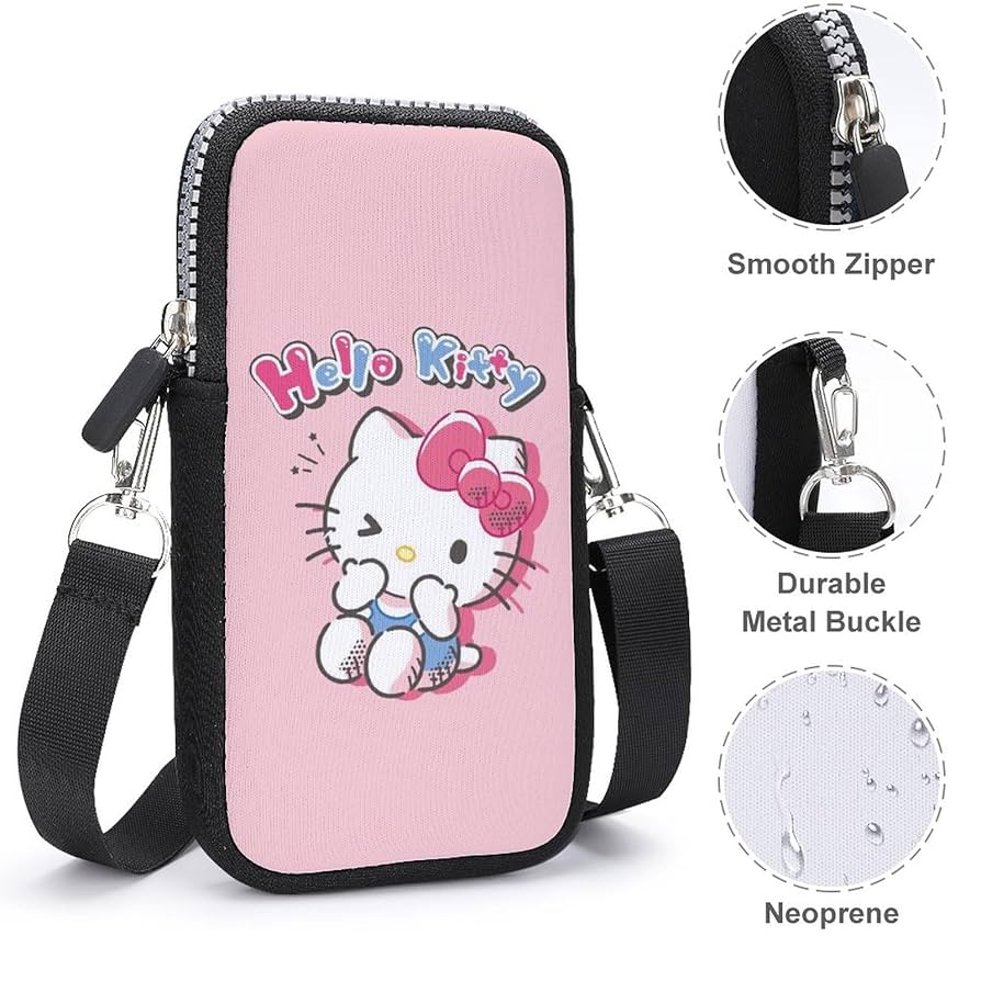 Amazon | スマホポーチ ハローキティ ショルダーポーチ スマホ