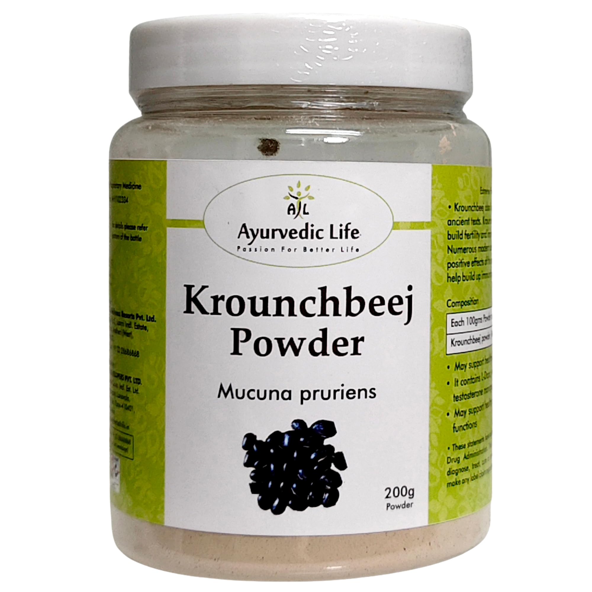 Ayurvedic Life Krounchbeej Powder (200 gms Pack of 1)