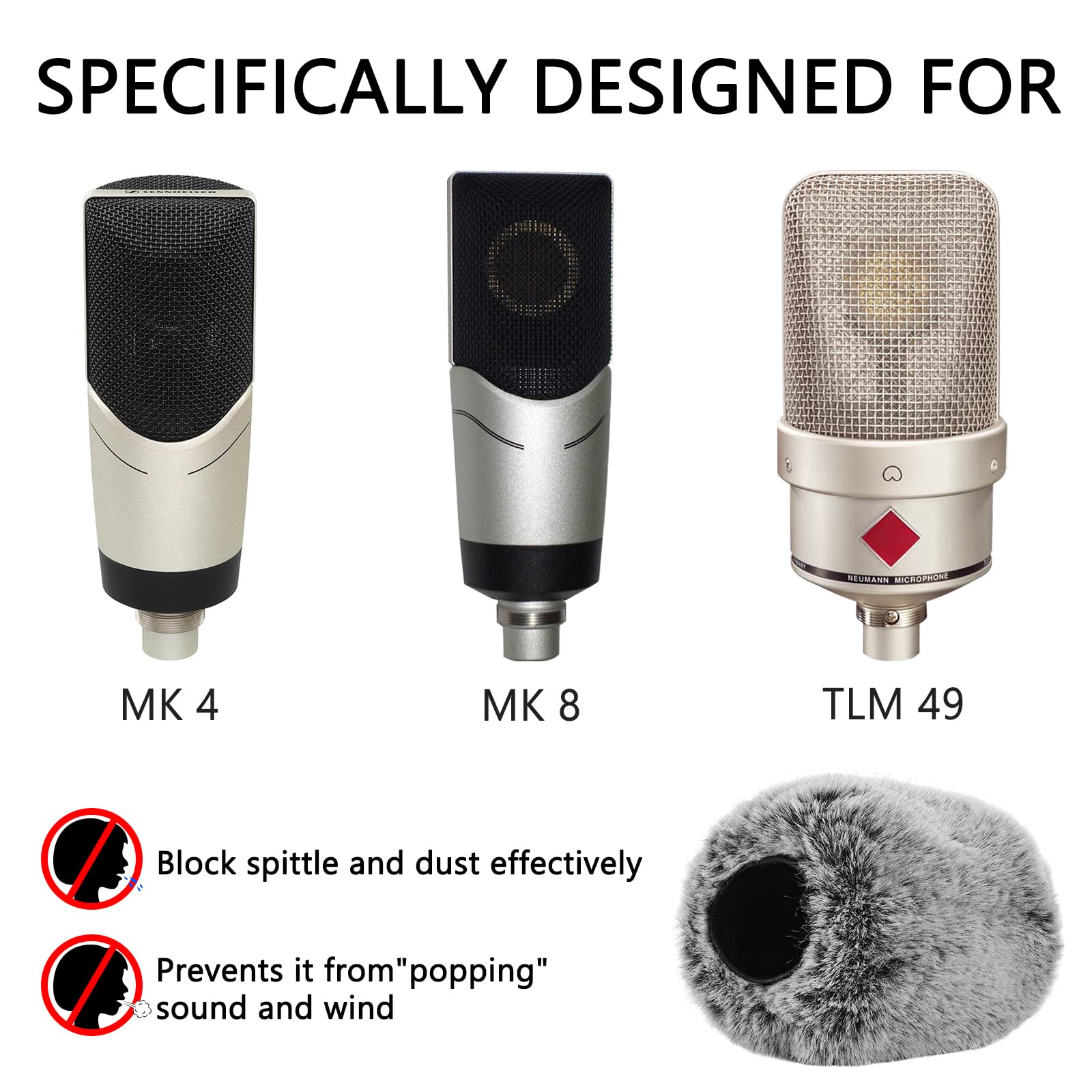 Amazon.com: Geekria for Creators Furry Windscreen Compatible