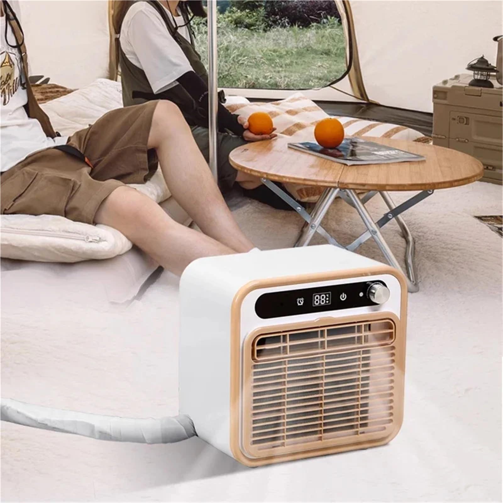 Neue e Split-Klimaanlage, tragbare, installationsfreie Campingzelt-Klimaanlage Wärmeableitungslüftung
