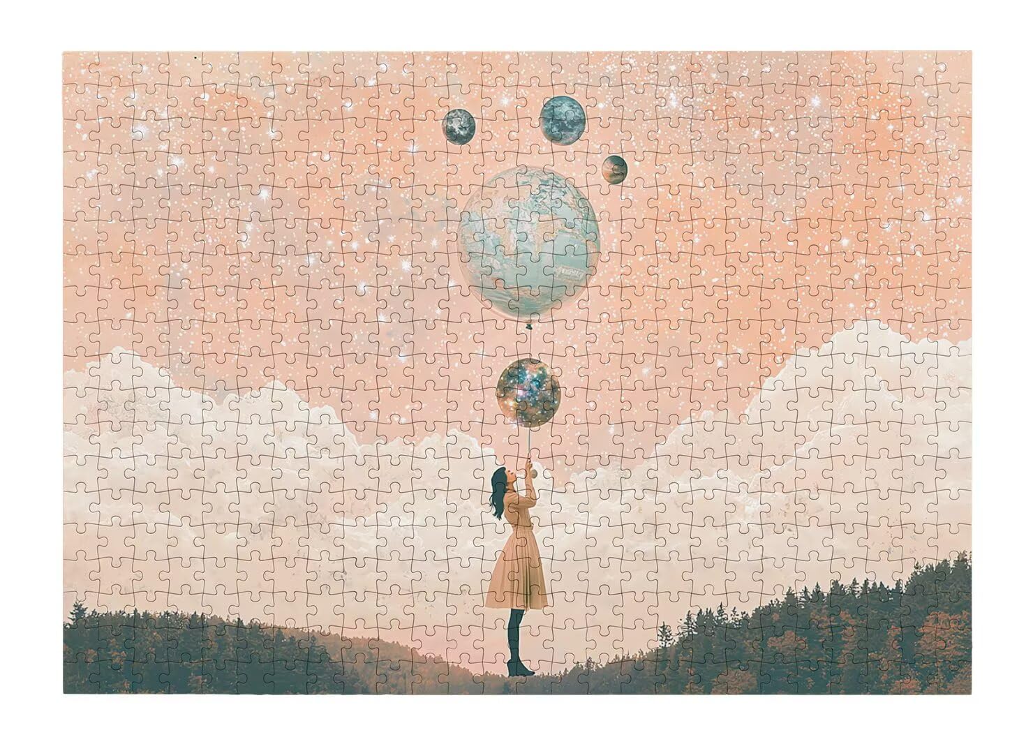 1500 sztuk puzzli dla dorosłych, puzzle anime wymagająca gra -4369