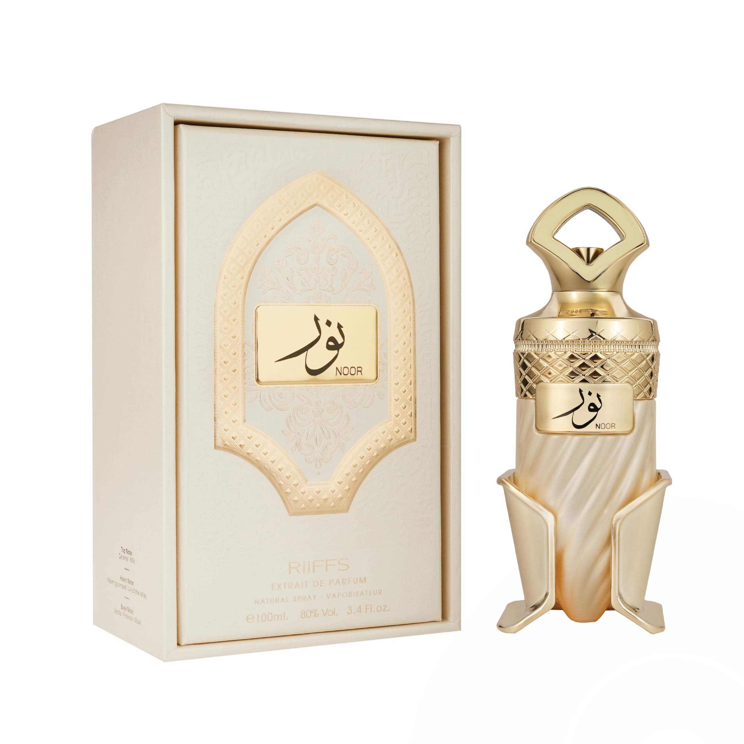 RiiFFS Noor Perfume For Men & Women | Long-Lasting Eau De Parfum | Radiant Citrus & Jasmine Fragrance | Soft Sandalwood & White Florals | Uplifting, Elegant Scent, Travel-Friendly Bottle, 100 ml-picture-25