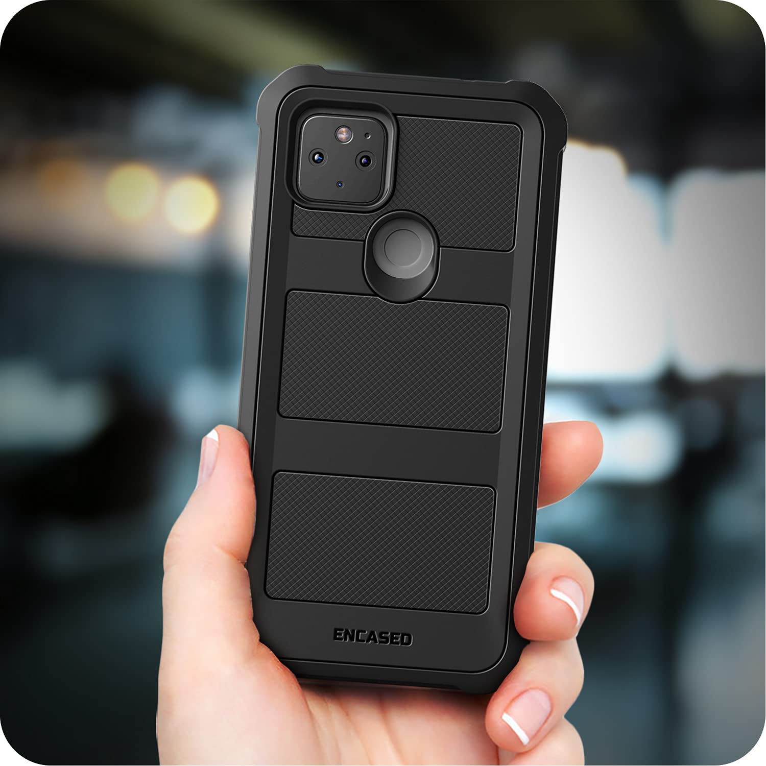 Amazon.com: ENCASED Pixel 5a Case - Falcon Series Protective Phone