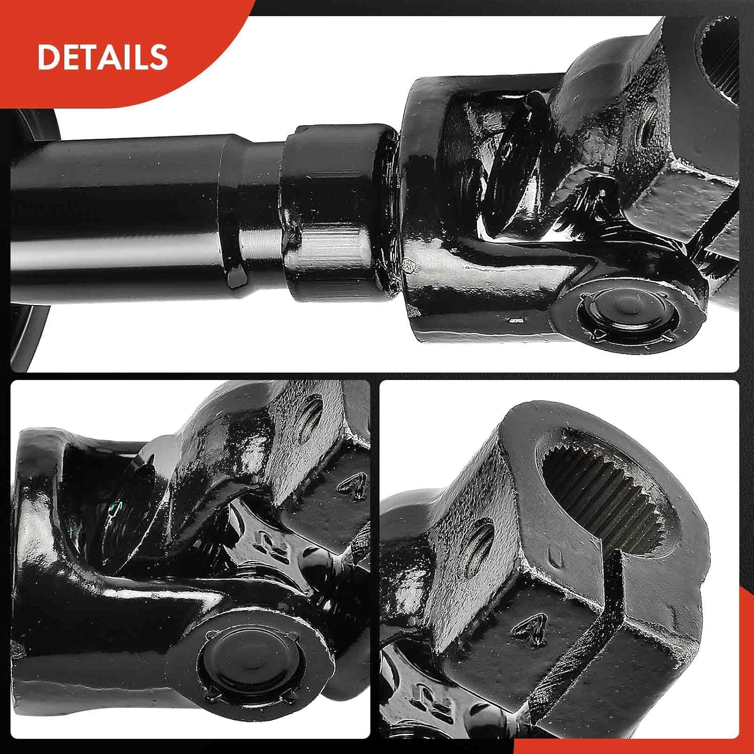 A-Premium Intermediate Steering Shaft Steering Column Shaft Compatible with Toyota Camry 2003-2006, Avalon 2005-2012, Solara 2004-2008 & Lexus ES300 2002-2006, Replace# 4522033270