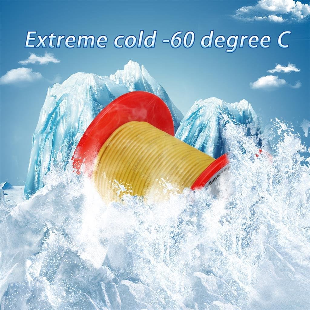 BNTECHGO 24 Gauge Silicone Wire Spool 100 ft Yellow Flexible 24 AWG Stranded Tinned Copper Wire - Image 4